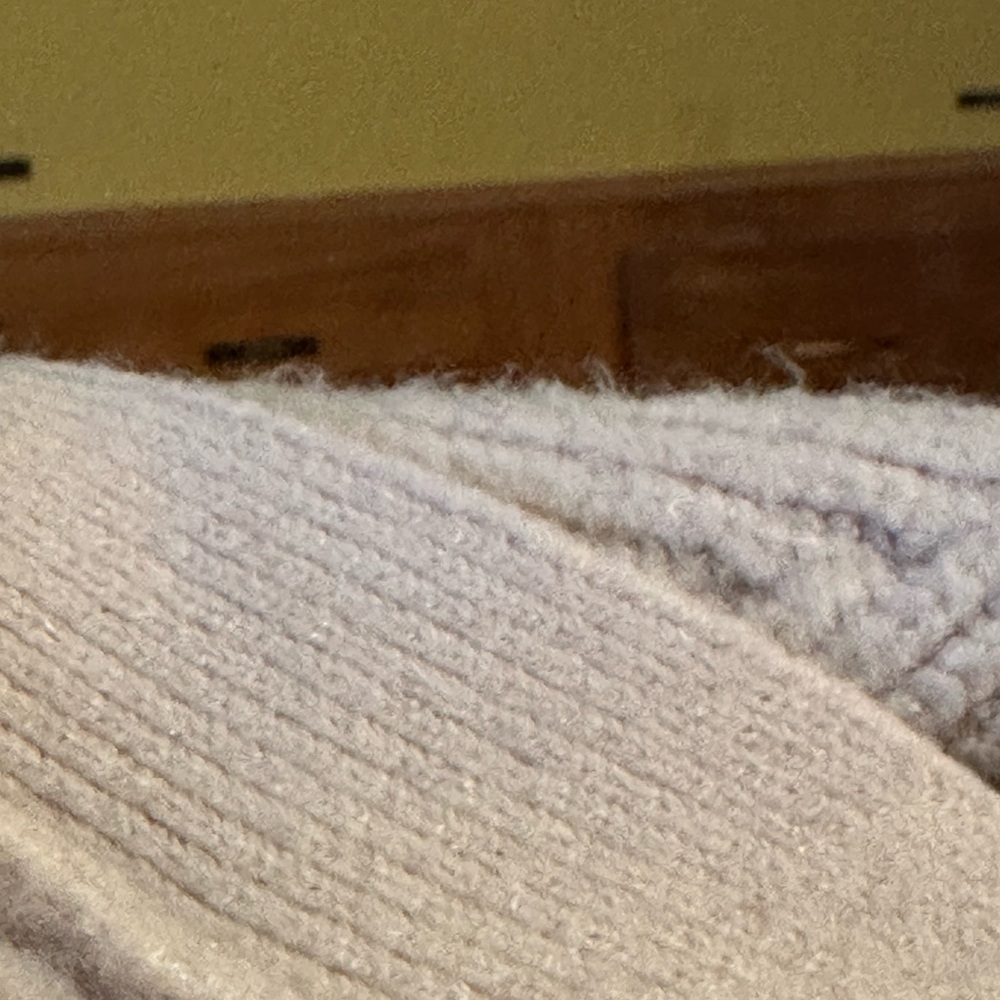 Zara Beige Ribbed Cardigan - Picture 7 of 7